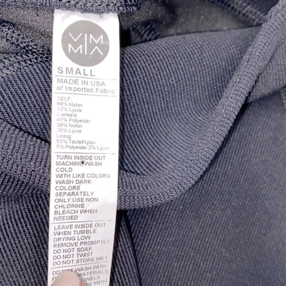 Vimmia black leggings new with tags size small - Picture 4 of 7